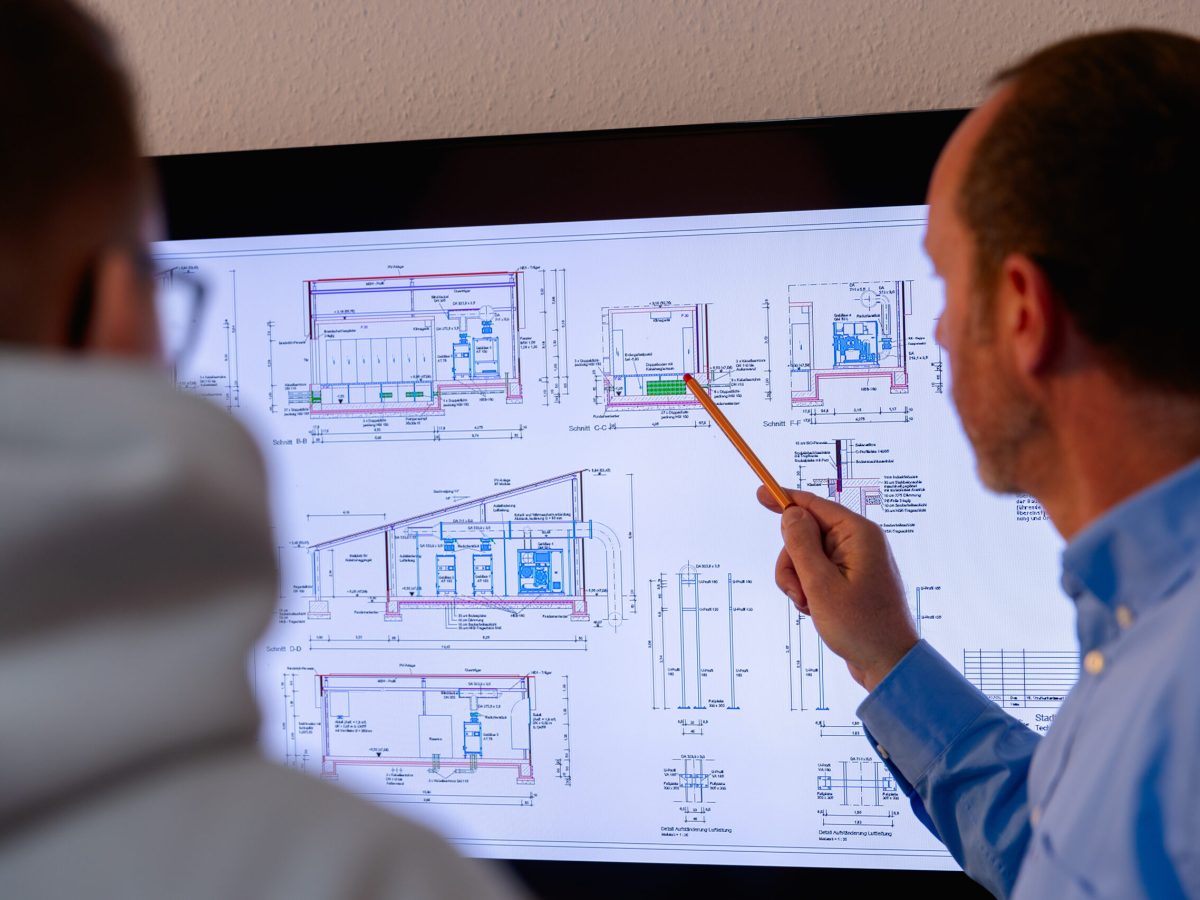 Foto Karrierseite neben 'Unsere Berufsbilder'